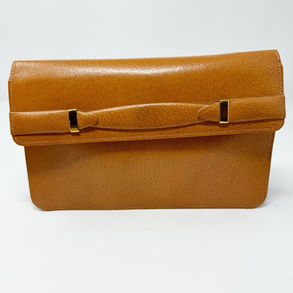Vintage Lesco Leather Handbag Tan